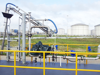 云南云維集團鐵路充裝棧臺甲醇充裝系統